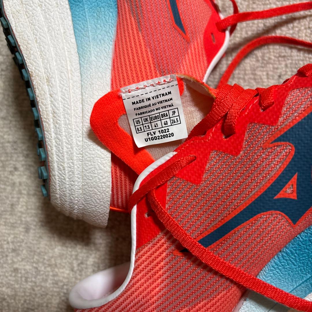 Mizuno Wave Rebellion Pro レッド/ブルー26.5