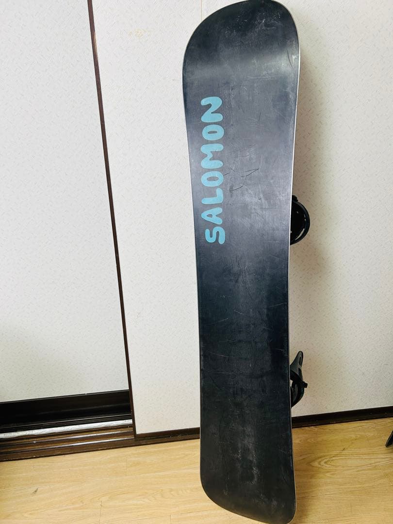 SALOMON サロモン スノーボード 140cm ビンディング セット