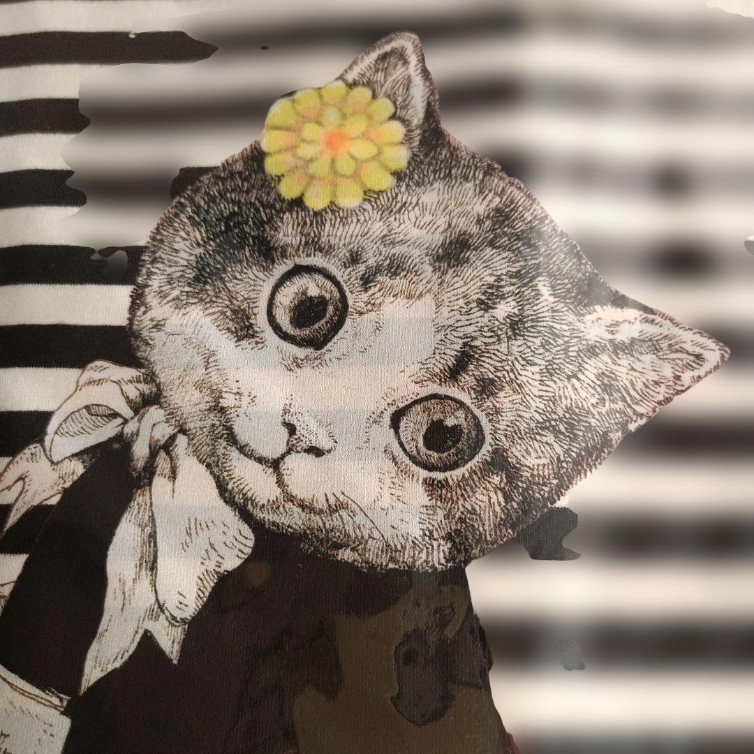 ヒグチユウコ　ボリス雑貨店　Tシャツ しましまどじょう飼っていい？　新品　L