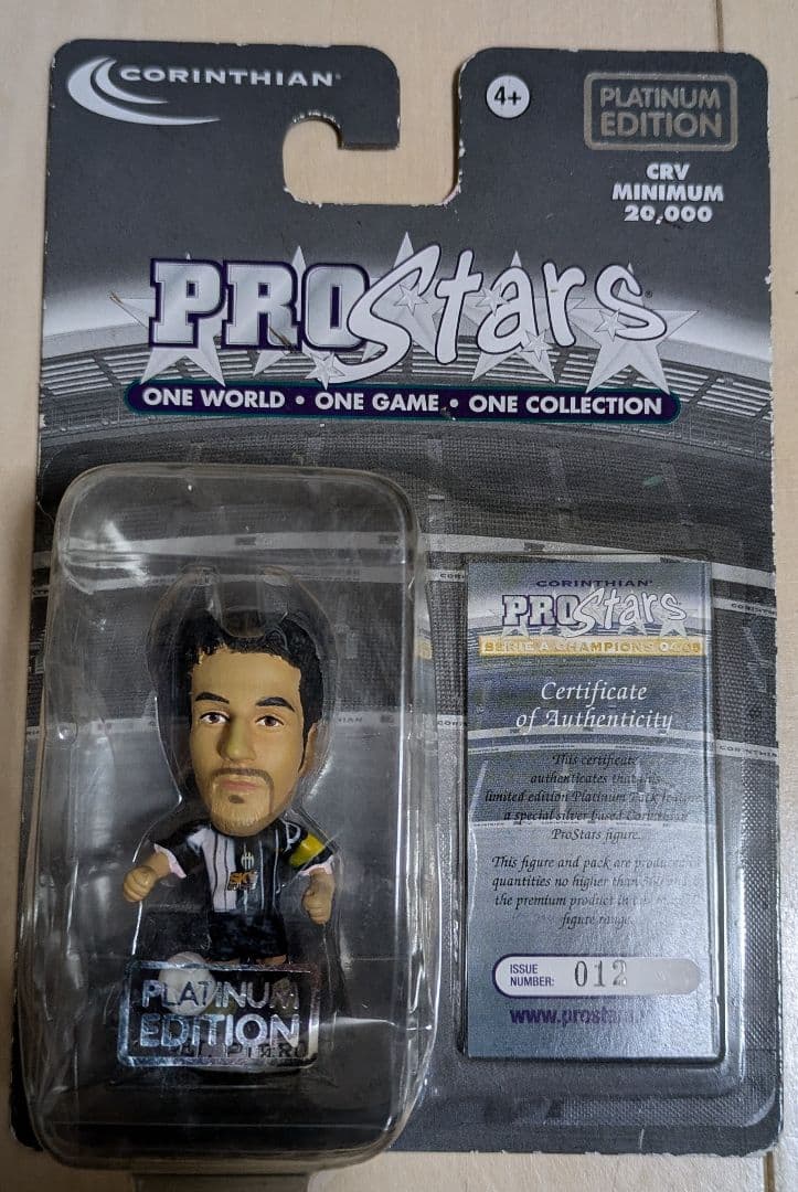 コリンシアン　prostars サッカーフィギュア　ヘッドライナーズ　プラチナム