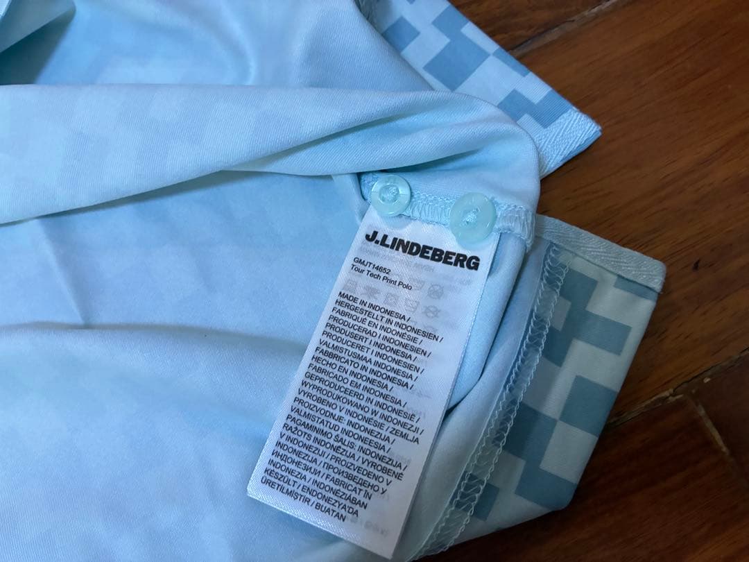 ★新品送料込J.LINDEBERG ゴルフポロシャツ/golf