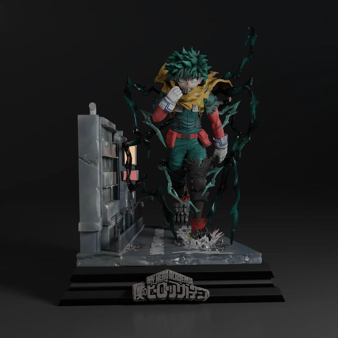 ☆1/4ダークデク フィギュアDark Deku ガレキ 僕のヒーローアカデミア