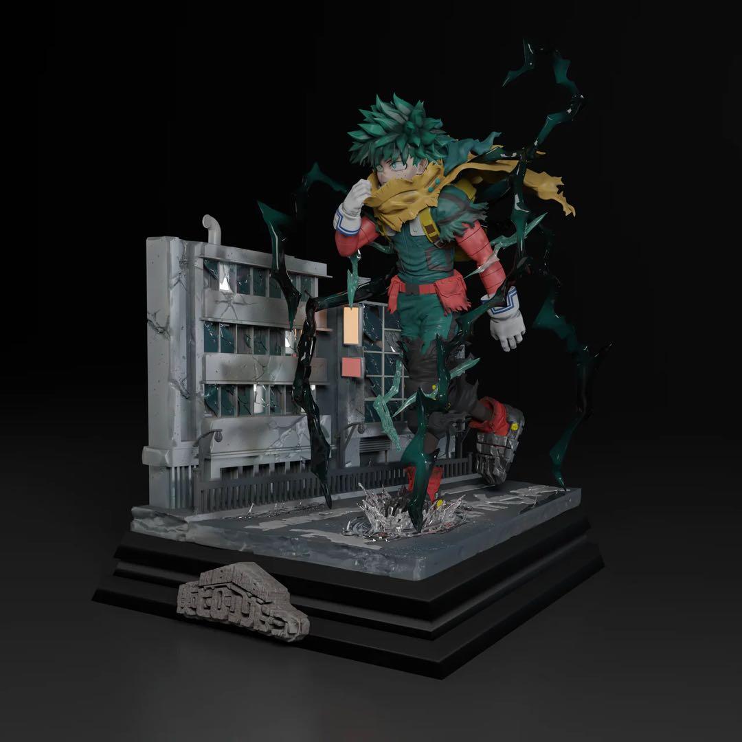 ☆1/4ダークデク フィギュアDark Deku ガレキ 僕のヒーローアカデミア