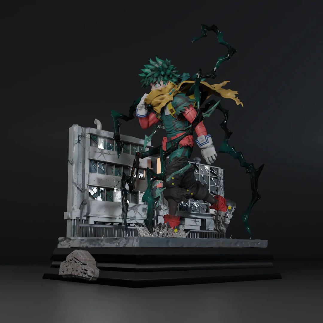 ☆1/4ダークデク フィギュアDark Deku ガレキ 僕のヒーローアカデミア