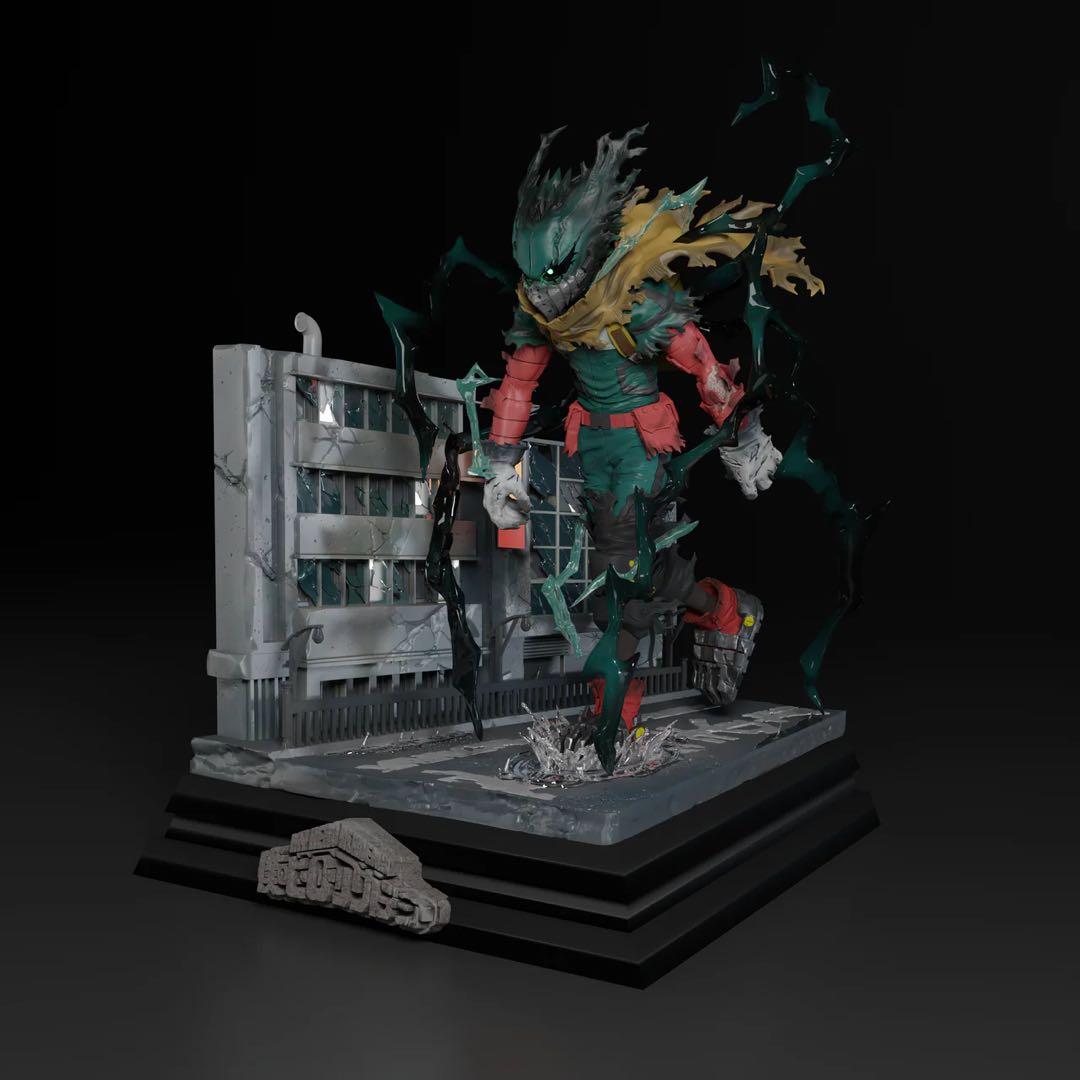 ☆1/4ダークデク フィギュアDark Deku ガレキ 僕のヒーローアカデミア