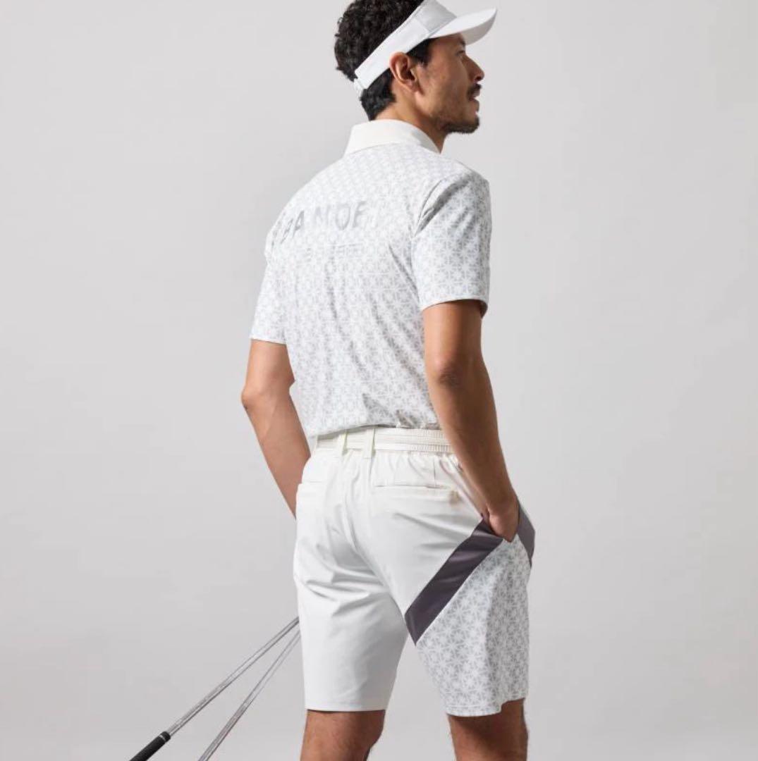 【新品・タグ付き】BANDEL メンズ ショートパンツ ホワイト グレー L