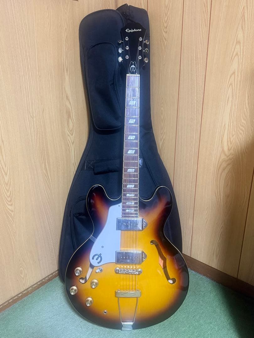 最終お値下げ※美品※Epiphone CASINOエピフォンカジノ レフティ