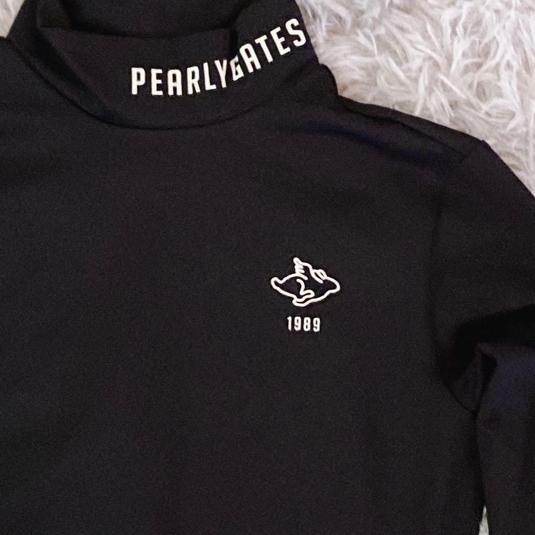 ♡美品♡PEARLY GATESアンダーシャツ　サイズO ブラック伸縮性