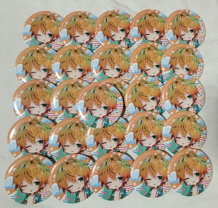 すとぷり　ジェル　缶バッチ　アニメイト特典缶バッチ　水着　マリン