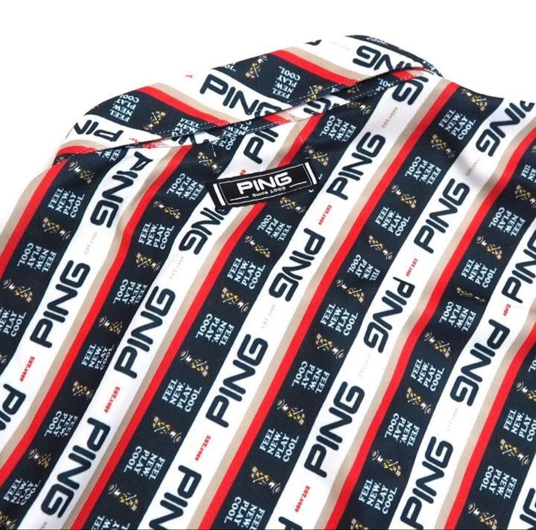 ★値下げ★ 新品 PINGゴルフウエア セットアップ レッド L