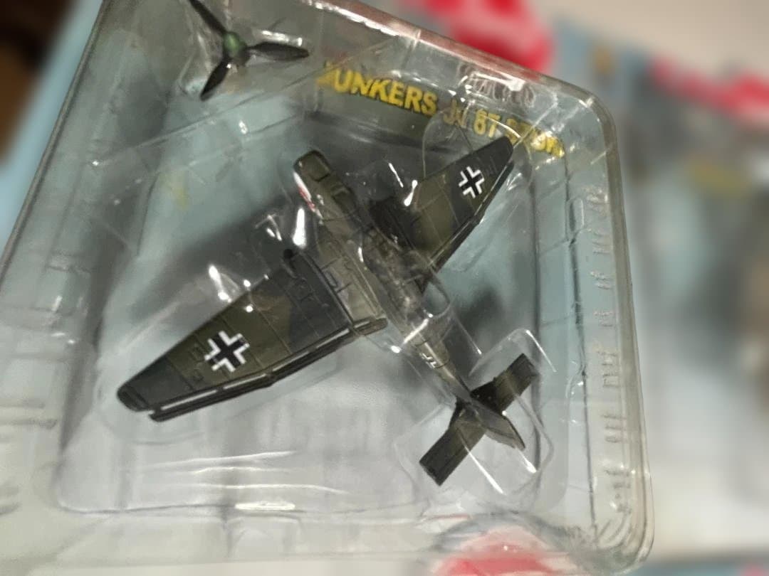 【希少・ノーマルコンプ6種・1/144 欧米向け・新品未開封】ユンカースJu87