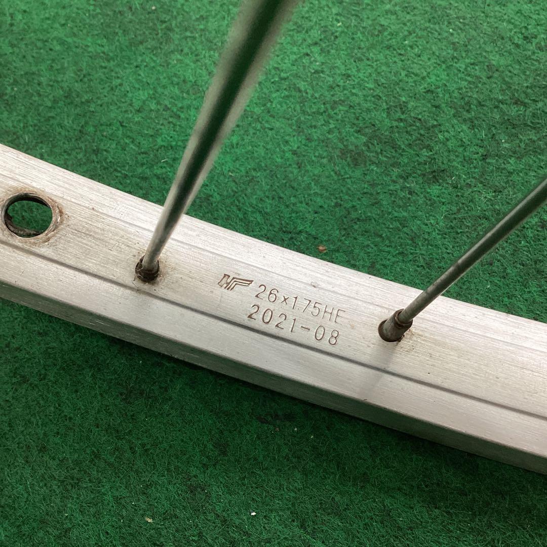 アルミリム　後輪　26x1.75 外装6段 リア　26インチ　ローラーブレーキ