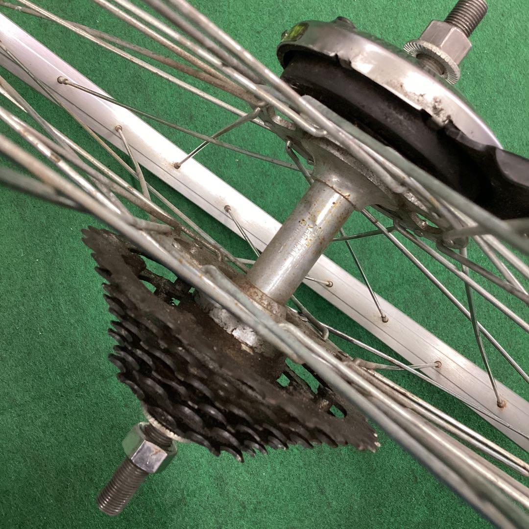 アルミリム　後輪　26x1.75 外装6段 リア　26インチ　ローラーブレーキ
