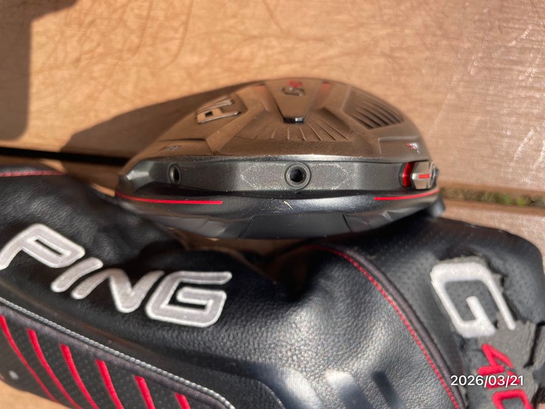 PING G410 ドライバー ヘッドのみ ヘッドカバー付き