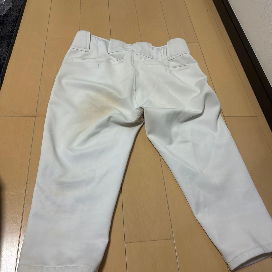 Mizuno Pro ホワイト 練習着 Sサイズ 野球ズボン