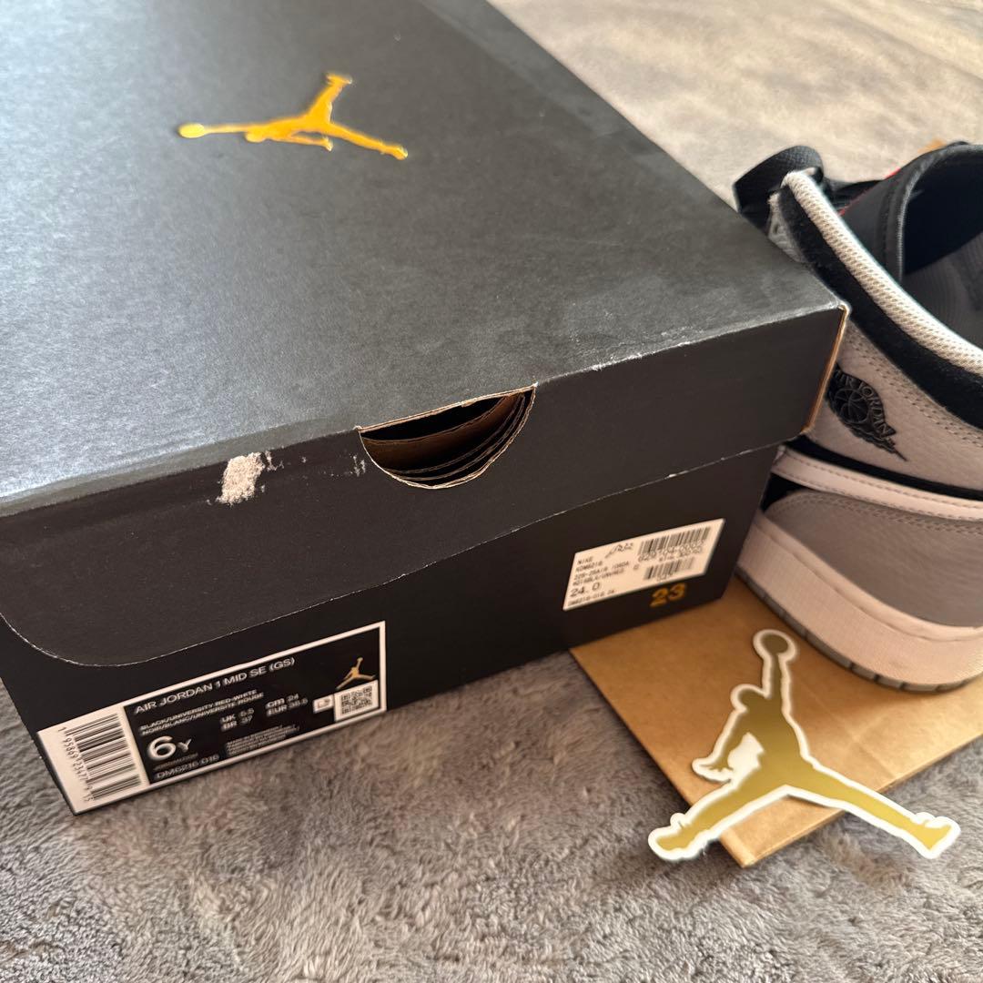 シューズ(女性用) Nike Air Jordan1 MID SE Elephant Toe
