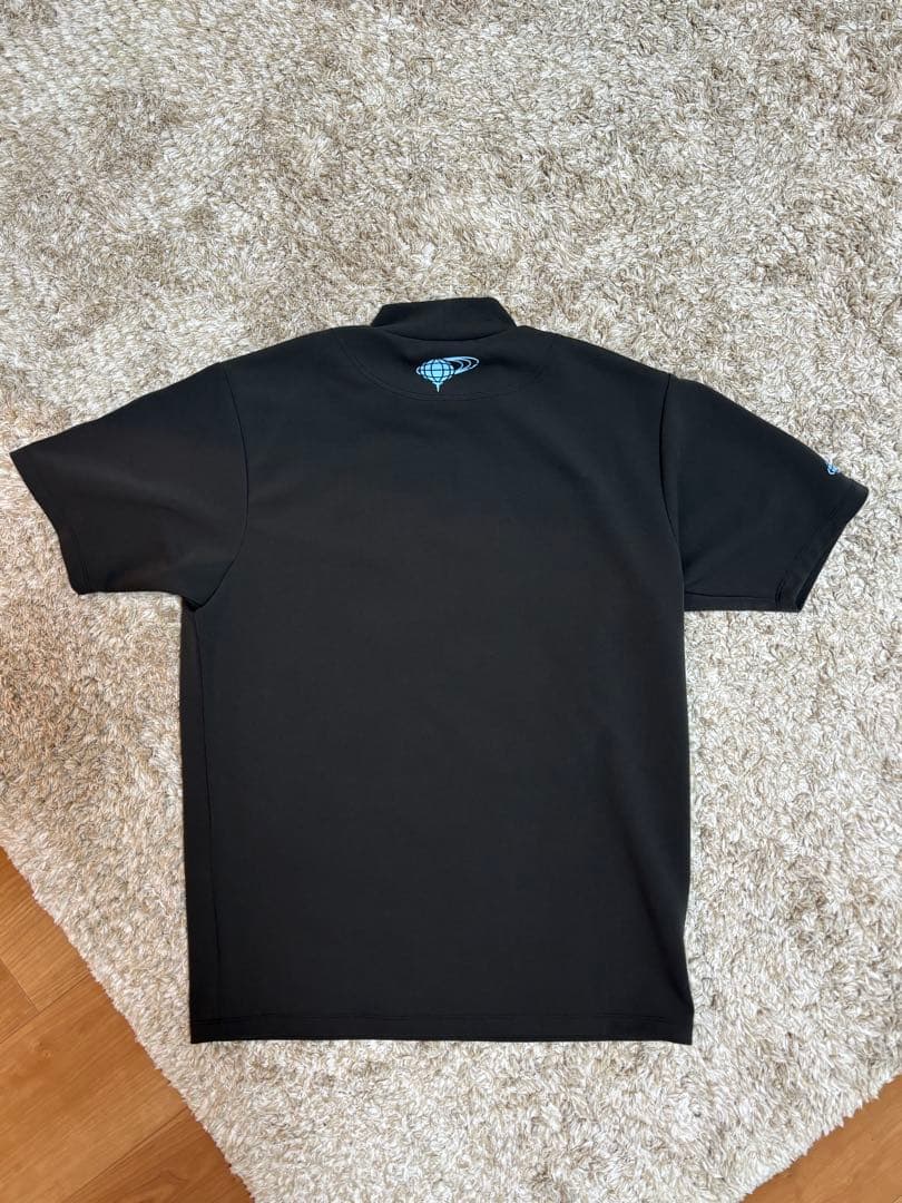 BEAMS GOLF ビッグロゴ モックネックシャツ S