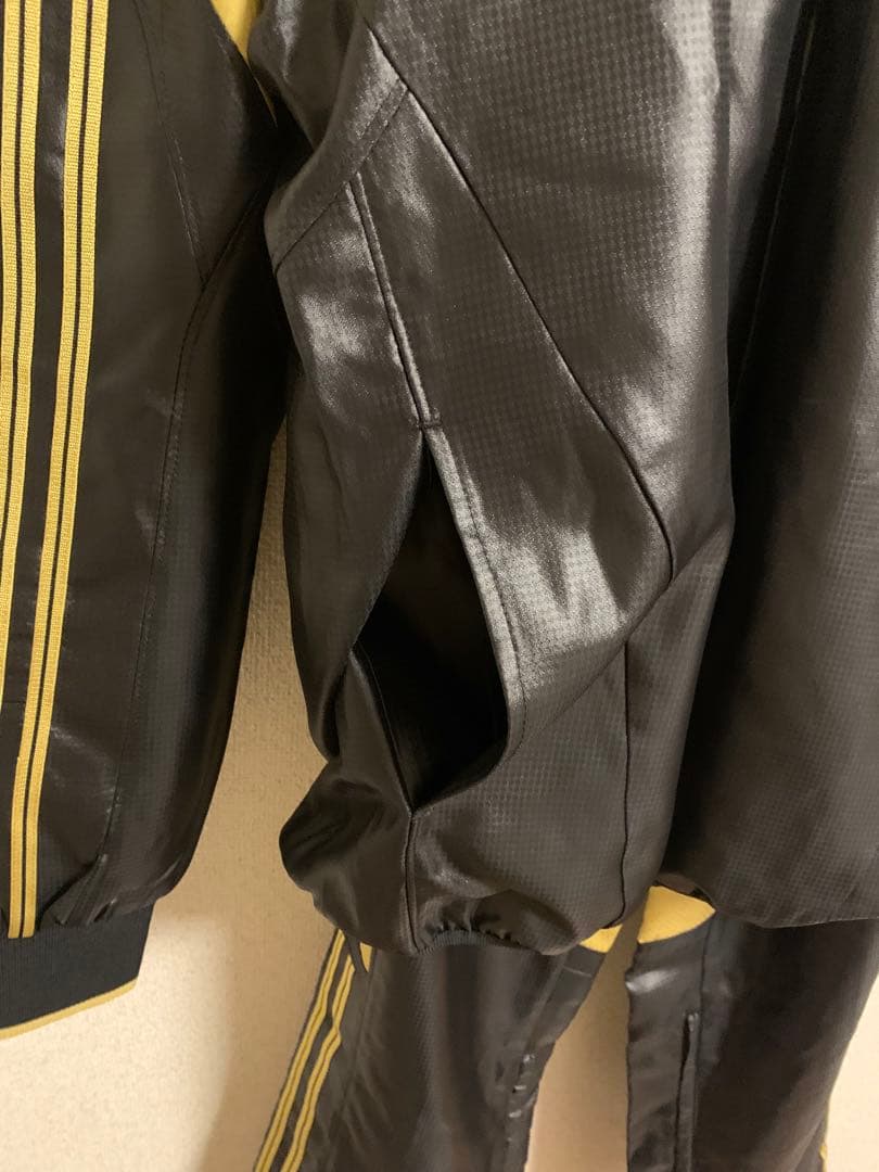 【美品】adidas Professional 上下セット ブラック×ゴールド
