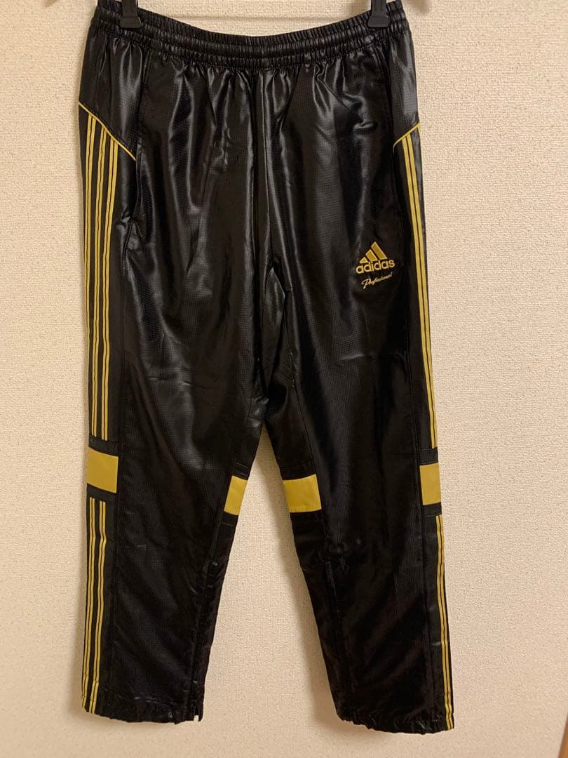 【美品】adidas Professional 上下セット ブラック×ゴールド
