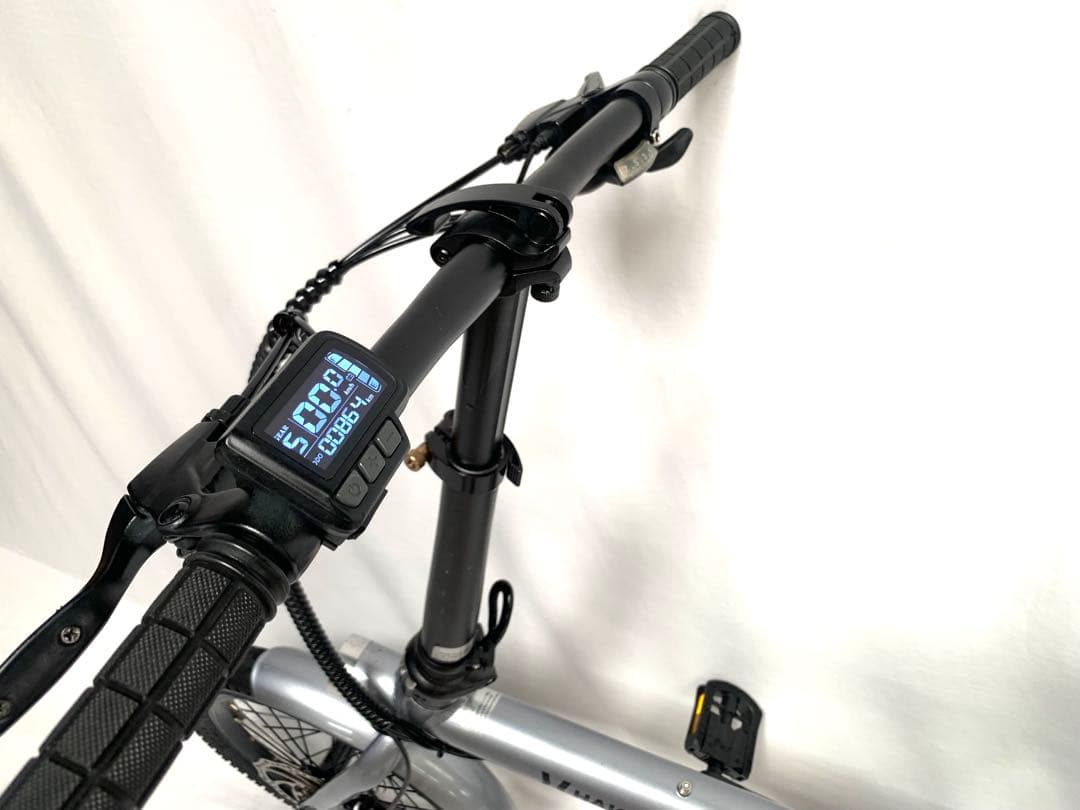 【即乘】送料無料HAIGE電動自転車 SHIMANO 7速16インチ動作確認済