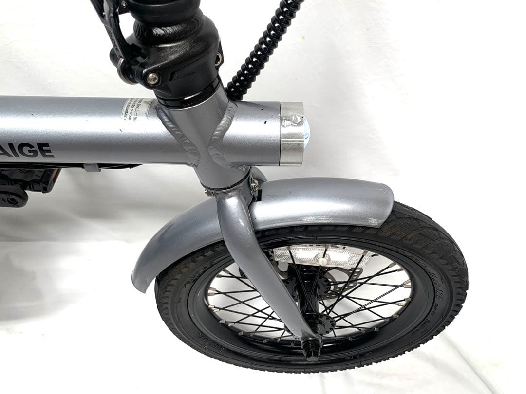 【即乘】送料無料HAIGE電動自転車 SHIMANO 7速16インチ動作確認済