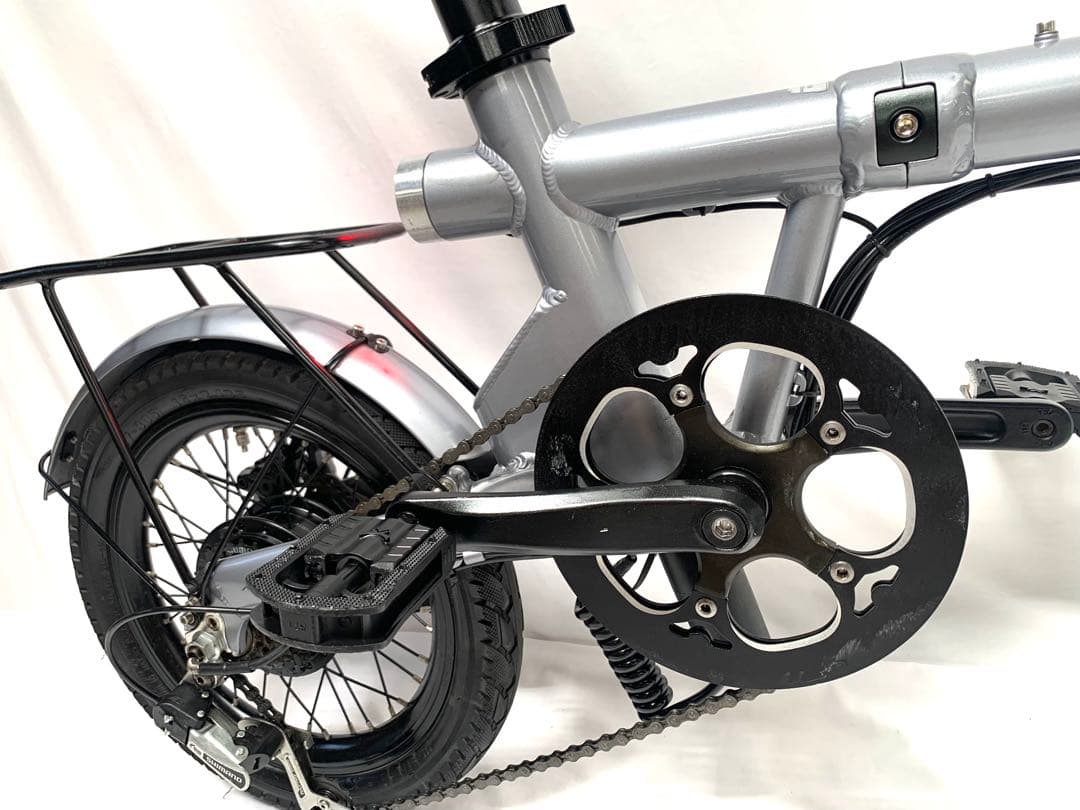 【即乘】送料無料HAIGE電動自転車 SHIMANO 7速16インチ動作確認済
