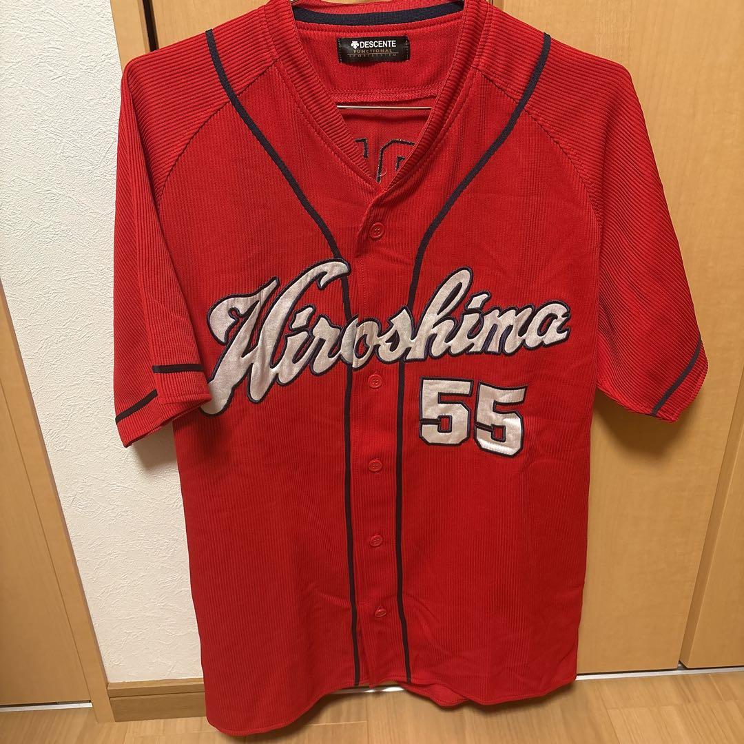 広島東洋カープ　エルドレッド　旧ハイクオリティユニフォーム（ビジター）　Lサイズ
