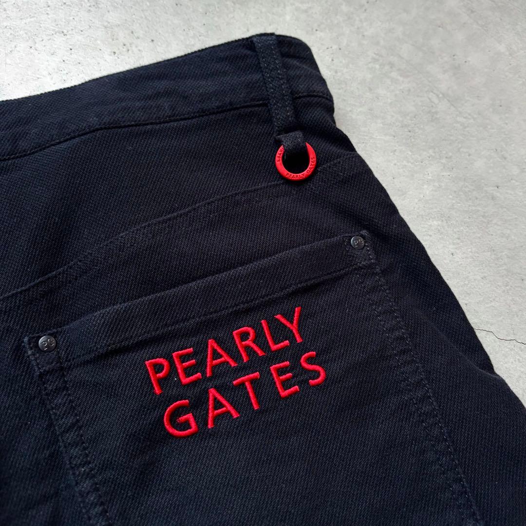 PEARLY GATES パーリーゲイツ ストレッチロングパンツ ロゴ刺繍 6