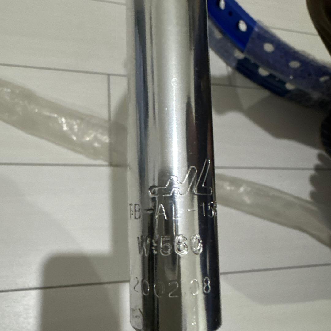 新品トライアル用リム 26インチ前後セット・ハンドル（中古）