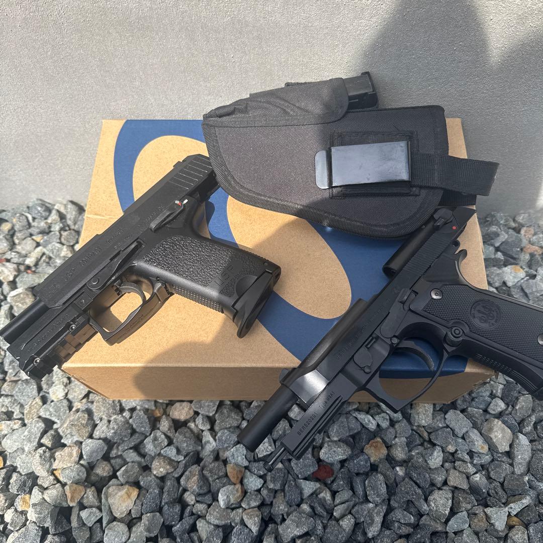USP Compact & M9A1ガスブローバックセット　東京マルイ