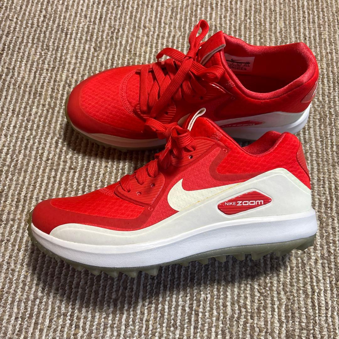 Nike Zoom ゴルフシューズ 赤