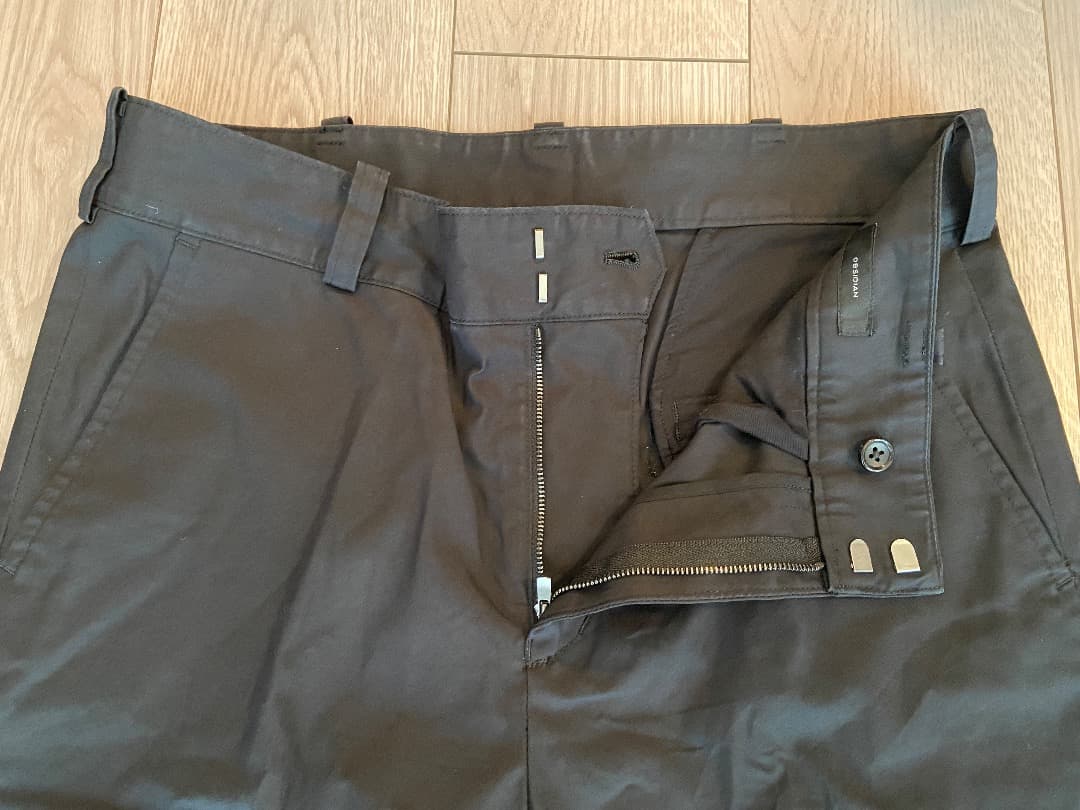 OBSIDIAN/オブシディアン スラックス パンツ ブラック サイズM