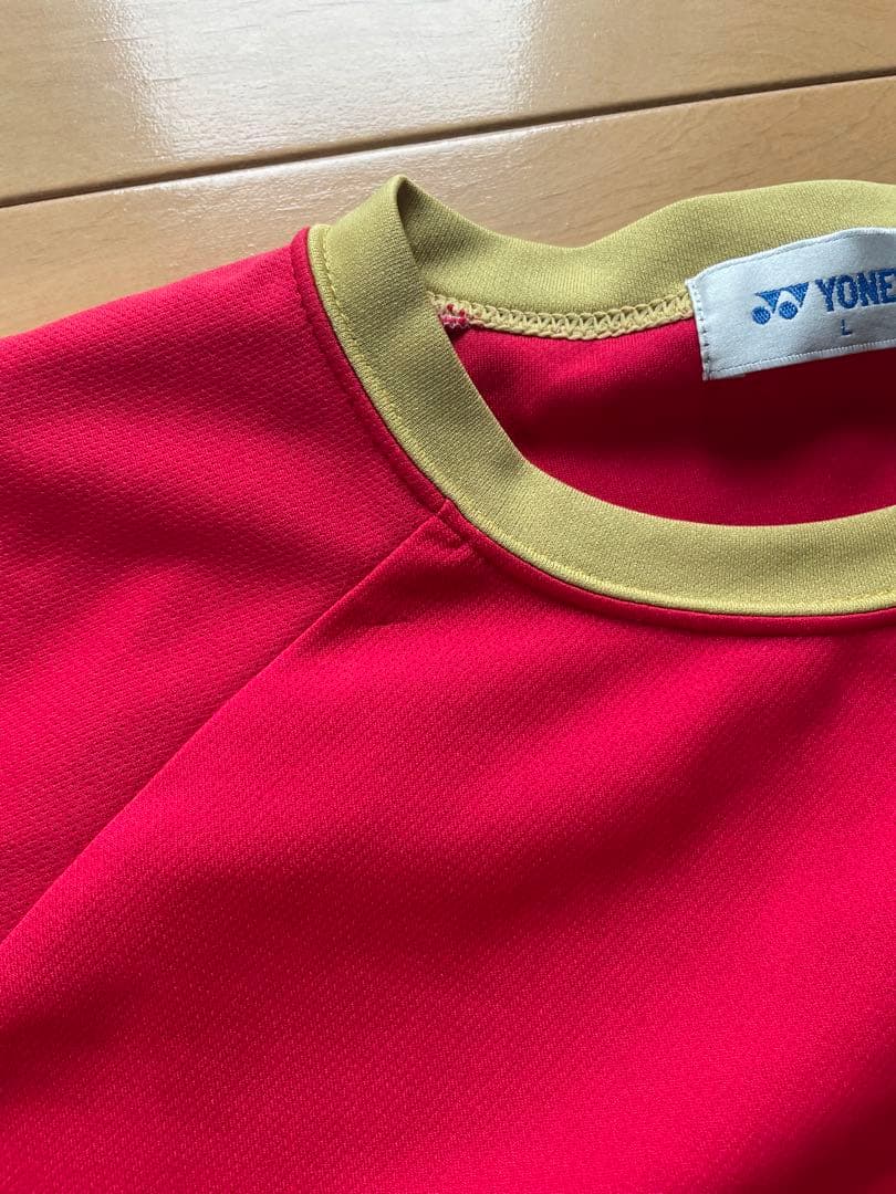 YONEX ヨネックス　ヒダヤットウェアモデル　レプリカシャツ Lサイズ