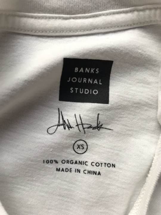 バンクス 未使用Tシャツ 新品未使用品　値下げ