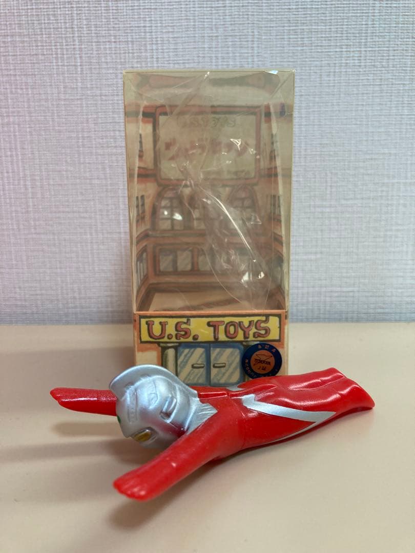 U.S.TOYS ゆーえすポケットソフビ ビル箱 怪獣シリーズ ウルトラセブン