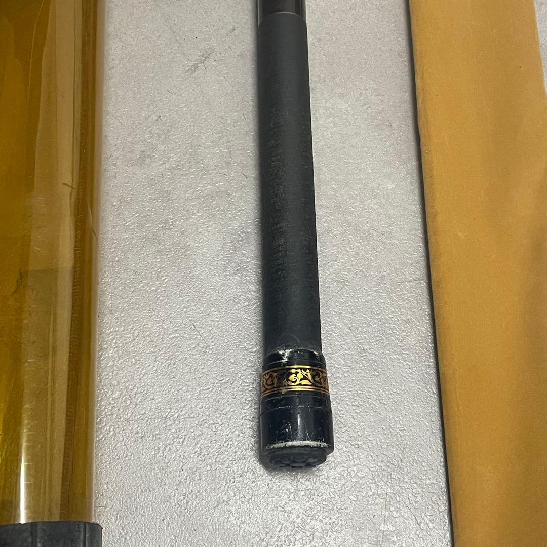 磯竿 2号 540 5.4m 振出 カーボンロッド ケース付（ケース破損あり）