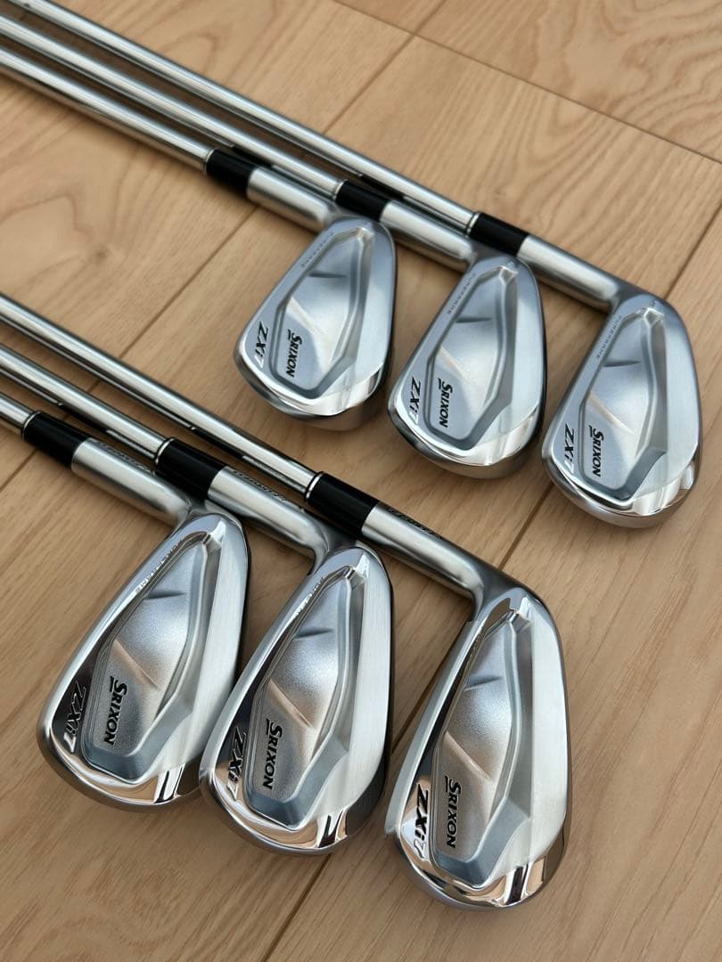 ほぼ未使用 SRIXON zxi7 アイアン 6本 レフティ DG S200