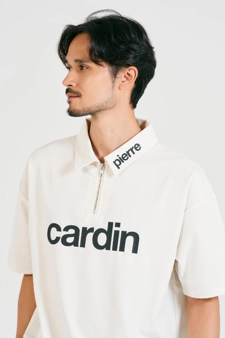pierre cardin golf ゴルフシャツ ホワイト XL