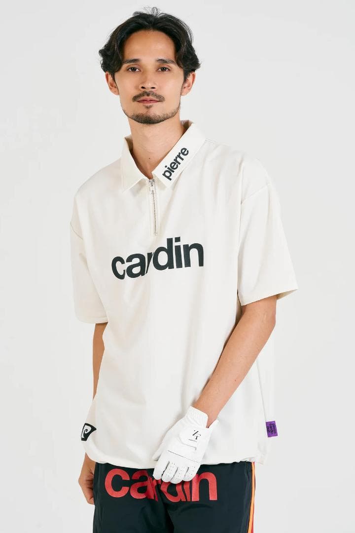 pierre cardin golf ゴルフシャツ ホワイト XL