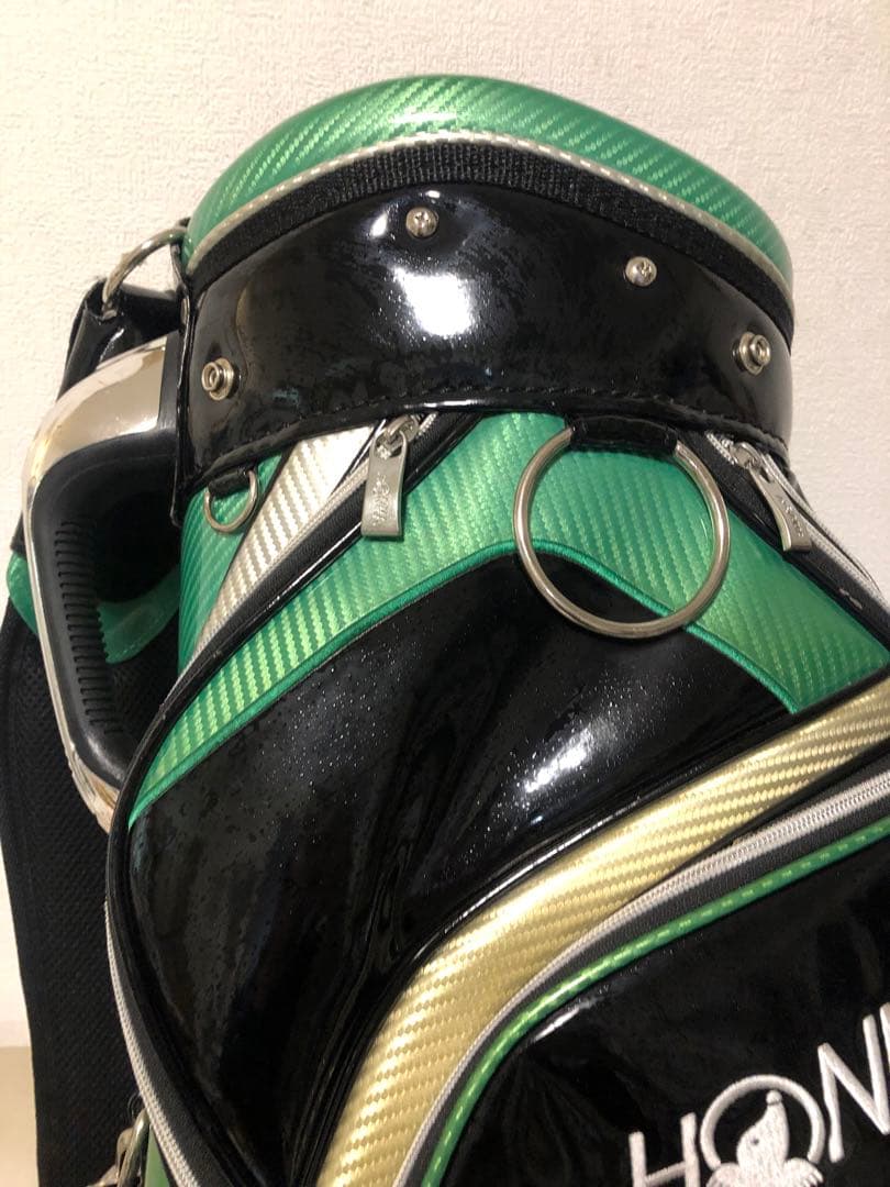 【送料込み】HONMA エナメル　ゴルフバッグ　最短発送