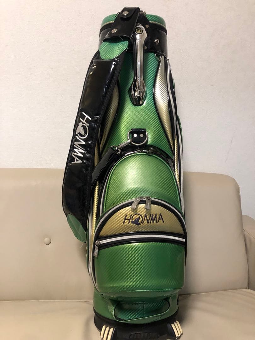 【送料込み】HONMA エナメル　ゴルフバッグ　最短発送