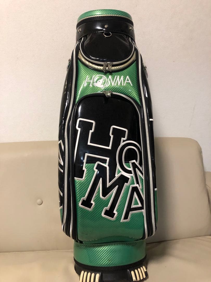 【送料込み】HONMA エナメル　ゴルフバッグ　最短発送