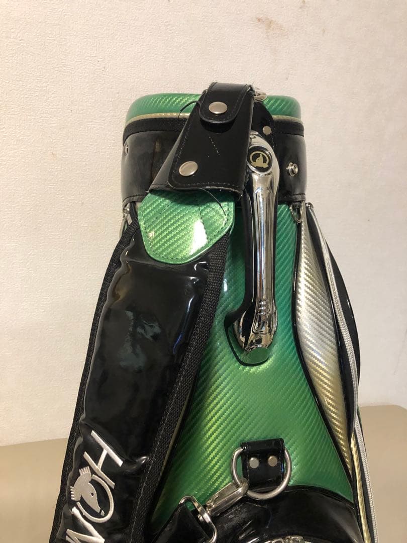 【送料込み】HONMA エナメル　ゴルフバッグ　最短発送