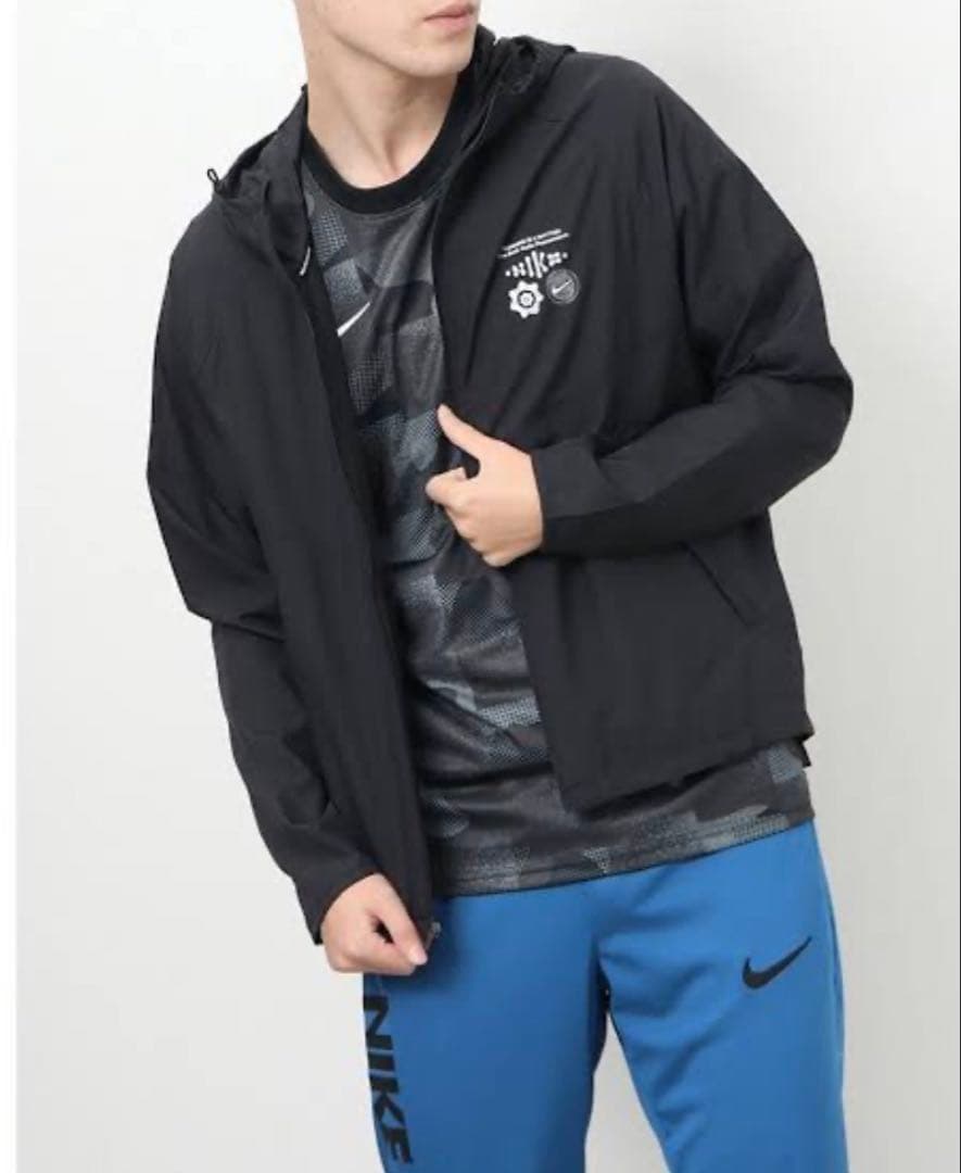 極美品　ナイキ NIKE RPL WR マイラーGXフーディランニングジャケット