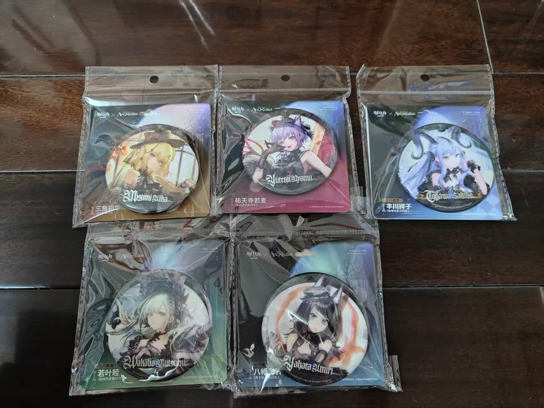 アークナイツ Ave Mujica　　缶バッジ　公式正規品 5set