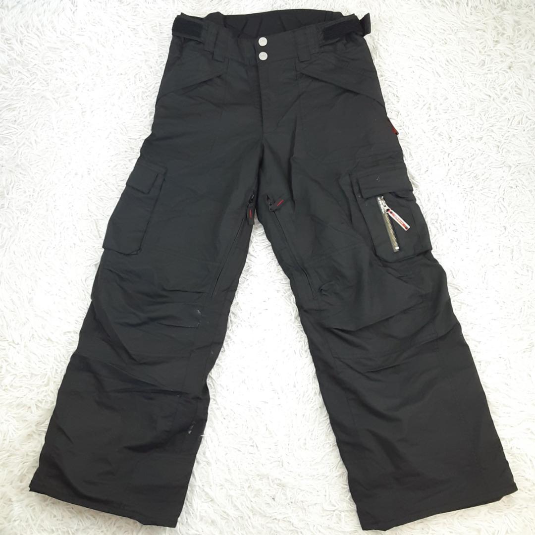 美品▲Phenix フェニックス スノーウェア ブラック 黒 上L 下M