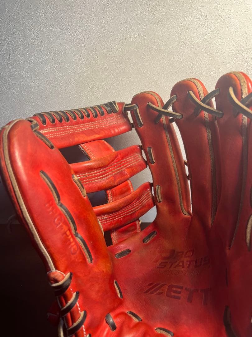 ZETT プロステイタス　硬式　外野用　 高校野球対応　右