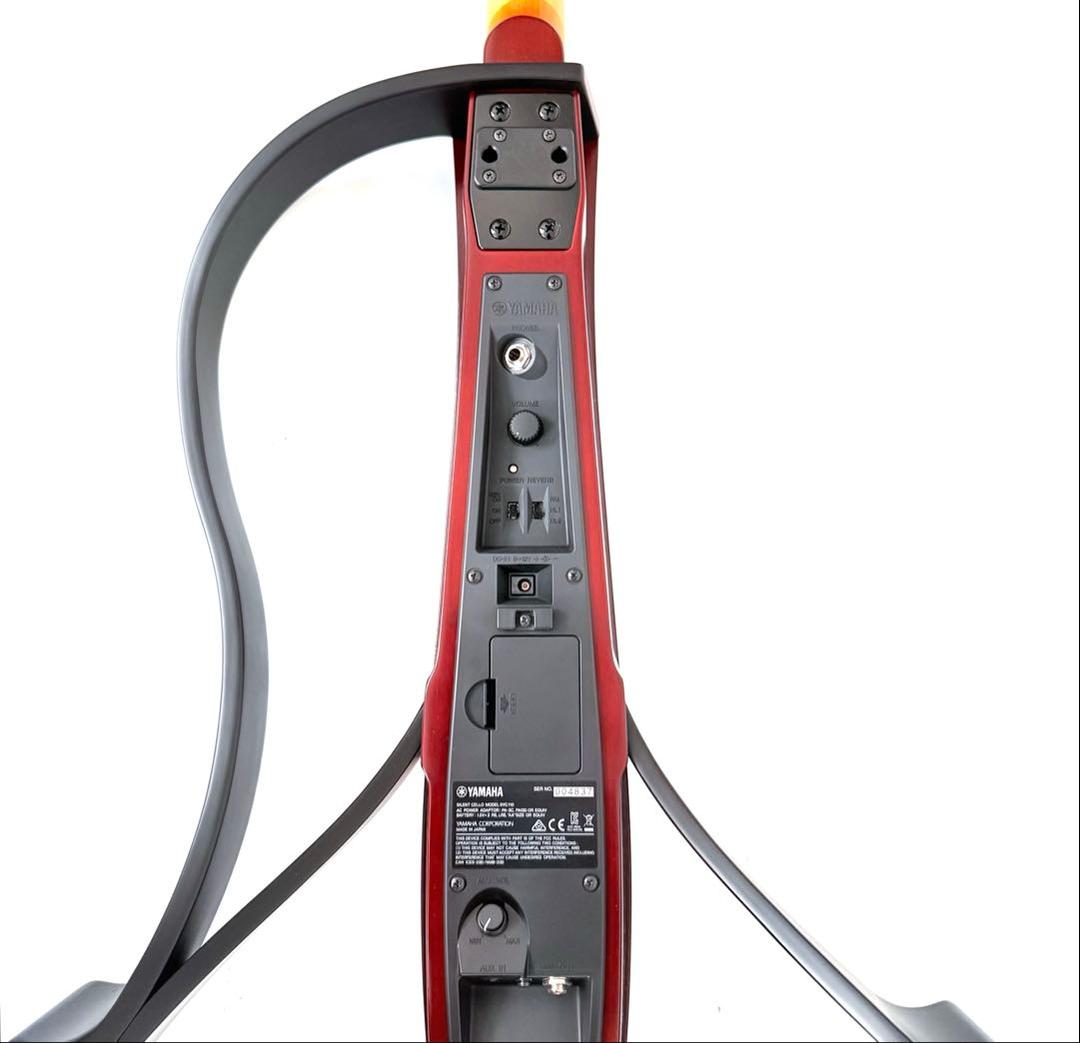【美品】YAMAHA SVC110 サイレントチェロ 弓・肩当て・純正ケース付き