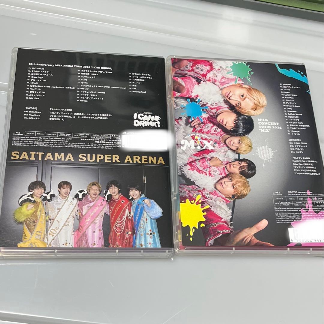 【M!LK】ARENA TOUR『M!X』『I CAN DRINK』円盤