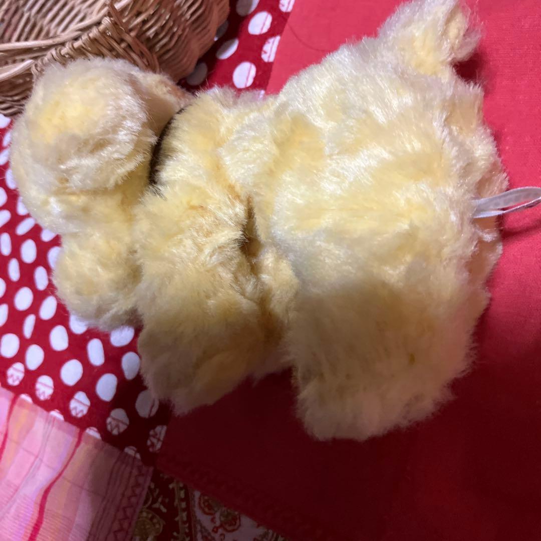 como&rayぬいぐるみ　レトリー　イエロー　レトロぬいぐるみ犬　クタクタ